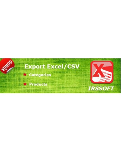 Product and Category Data to Excel/CSV (vQmod) Free